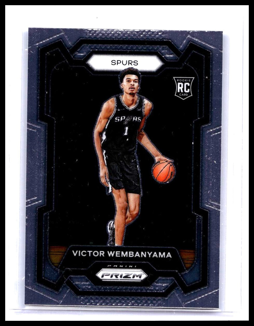 2023-24 Prizm VICTOR WEMBANYAMA Rookie Card RC #136 Base Spurs