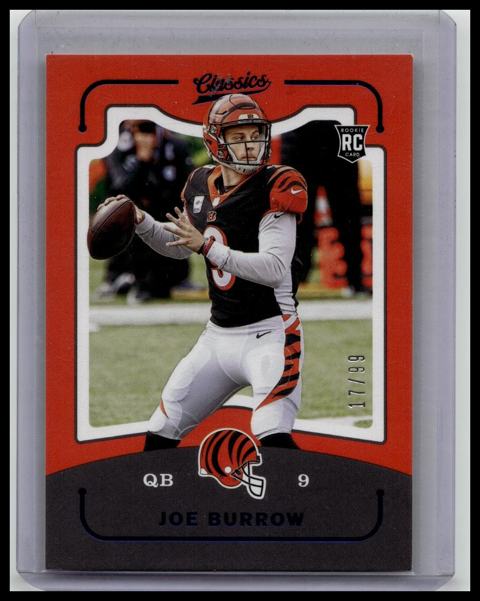 2020 Panini Chronicles - Classics Blue #CL-1 Joe Burrow /99 (RC)