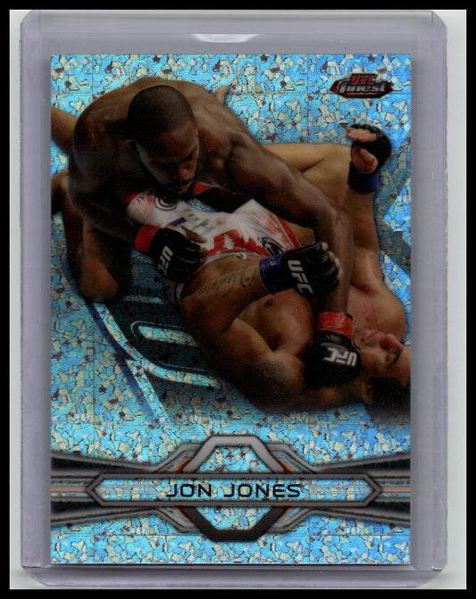 2013 Topps UFC Finest Diamond Refractor Jon Jones #1 - SP