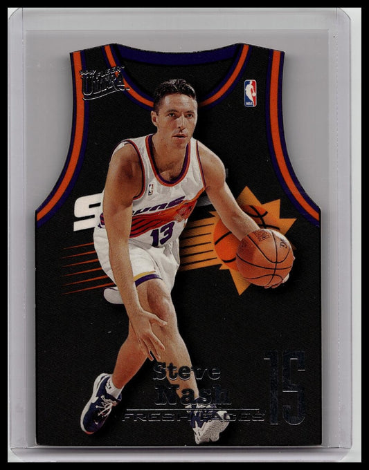 1996-97 Fleer Ultra Fresh Faces Steve Nash #8 Rookie RC
