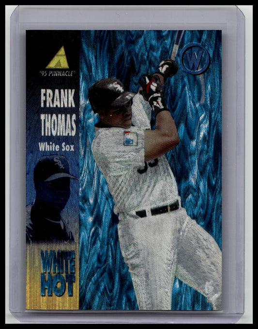 1995 Pinnacle White Hot Frank Thomas #WH3 HOF SP