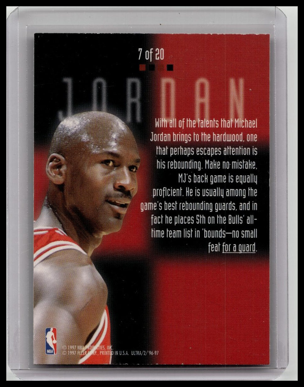 1996/97 Fleer Ultra MICHAEL JORDAN Rare Checkerboard "Board Game" SSP!