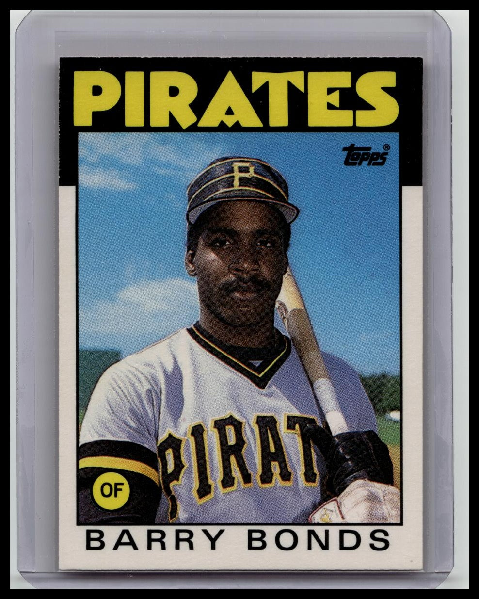 1986 Topps Traded Barry Bonds #11T Rookie Pirates