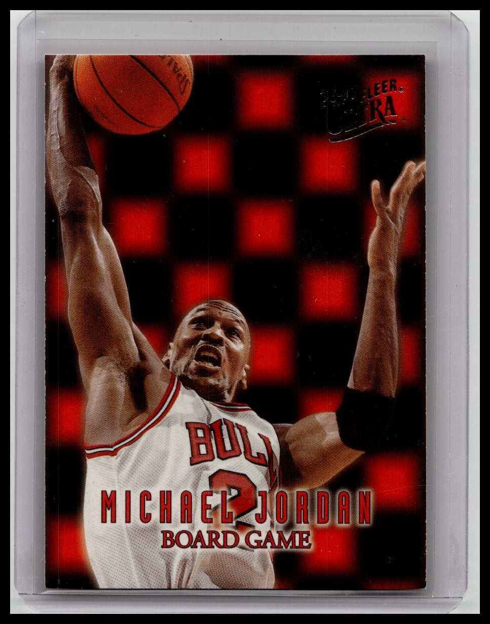 1996/97 Fleer Ultra MICHAEL JORDAN Rare Checkerboard "Board Game" SSP!