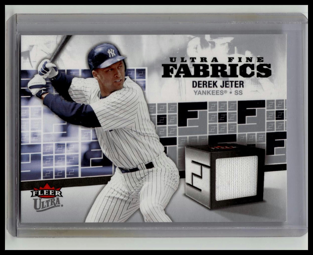 2006 Fleer Ultra Fine Fabrics Derek Jeter #FM-DJ