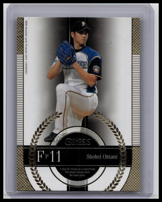 Shohei Ohtani - 2014 BBM Genesis Fp11 #046 Hokkaido Nippon-Ham Fighters