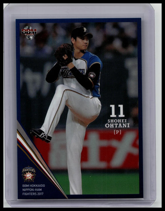 2017 Shohei Ohtani BBM Hokkaido Nippon Ham Fighters #F03 Japanese Card