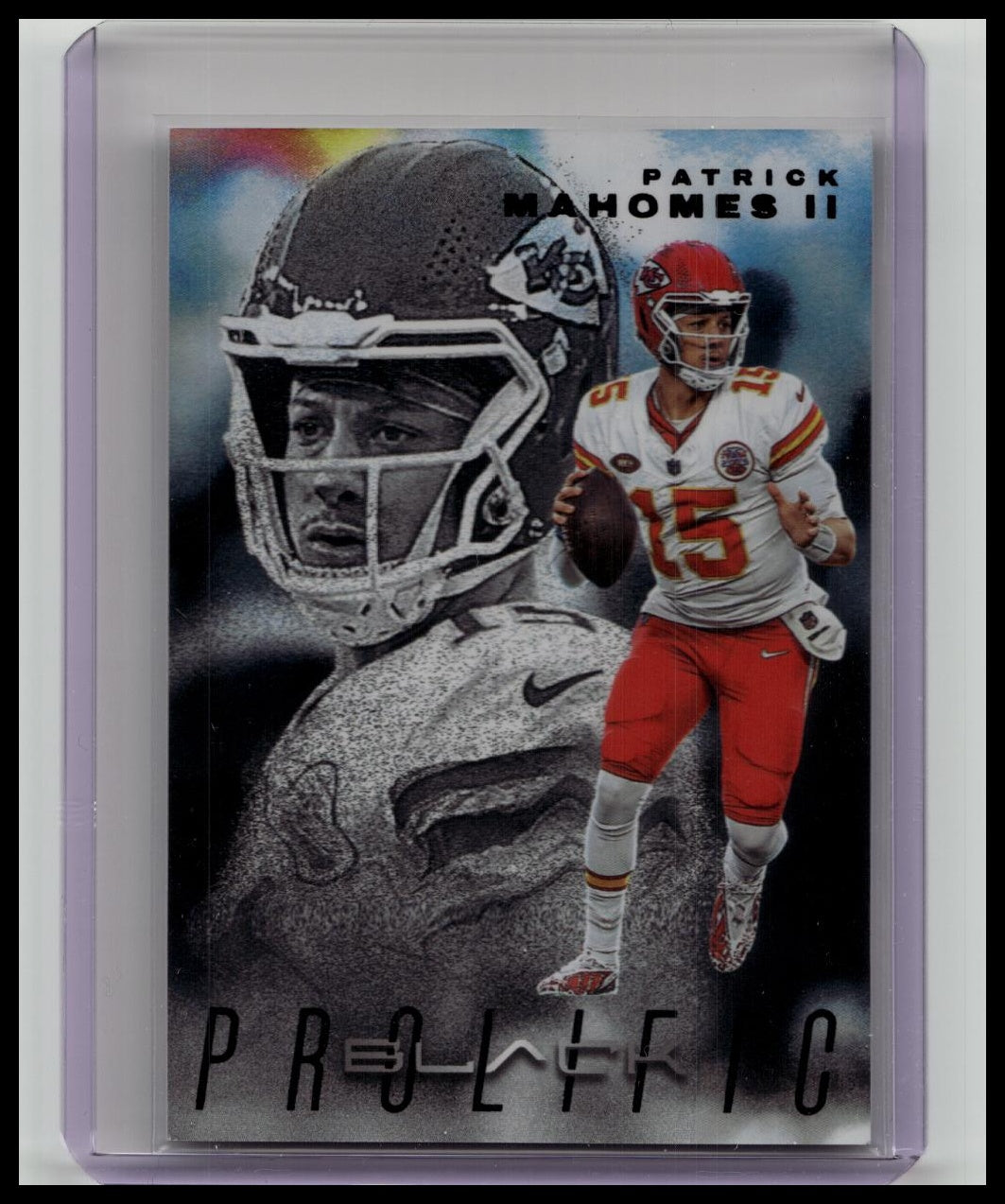 2024 Panini Black Prolific PATRICK MAHOMES CASE-HIT SSP Kansas City Chiefs