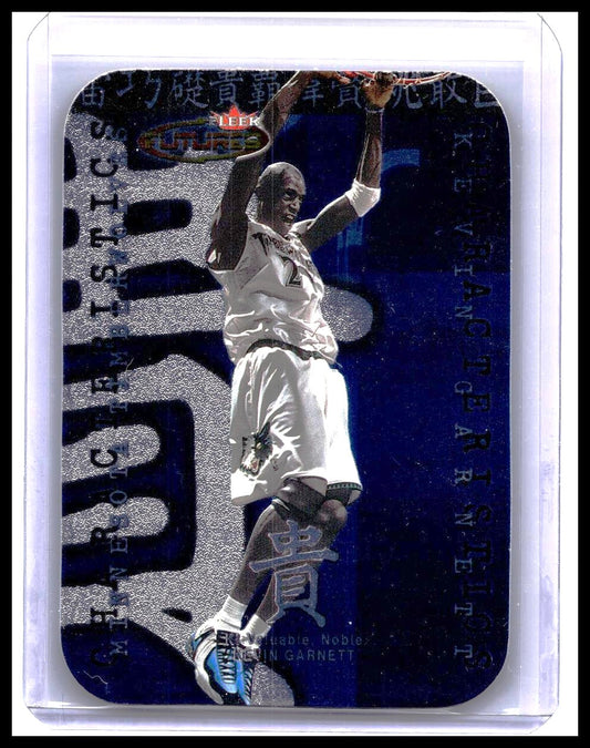 2000-01 Fleer Futures Characteristics #C4 Kevin Garnett T-Wolves