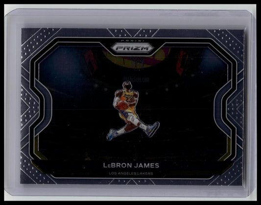 2020-21 PANINI PRIZM LEBRON JAMES KOBE TRIBUTE #1 LAKERS