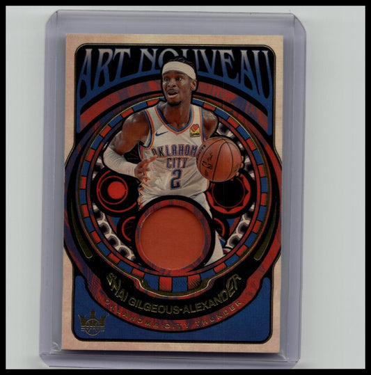 Shai Gilgeous-Alexander #AN-SGA 2024-25 Panini Court Kings Art Nouveau