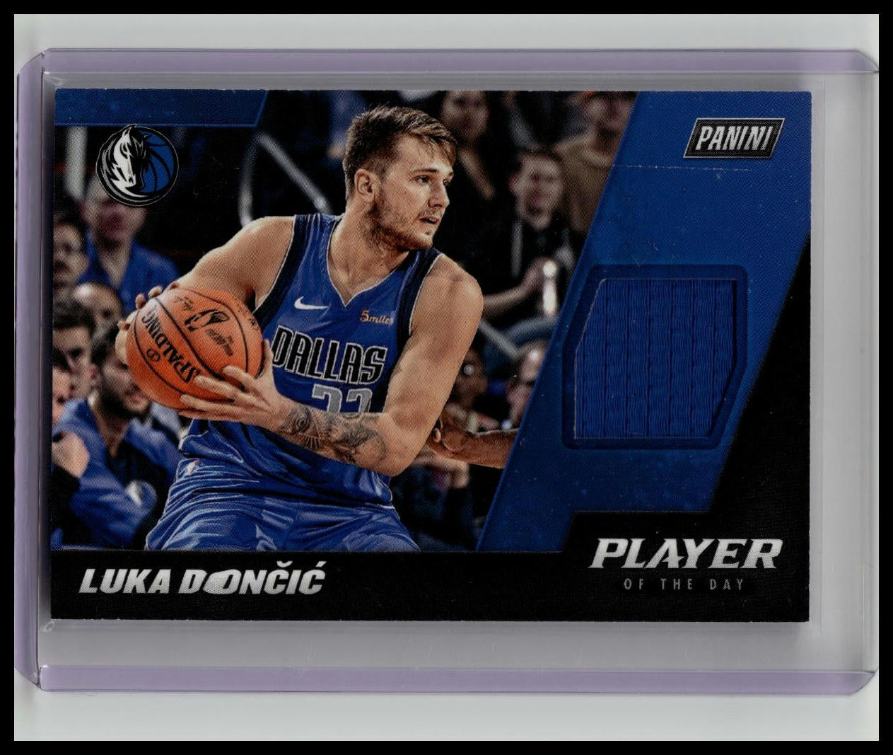 2018-19 Panini Player of the Day Memorabilia #LD Luka Doncic Rookie