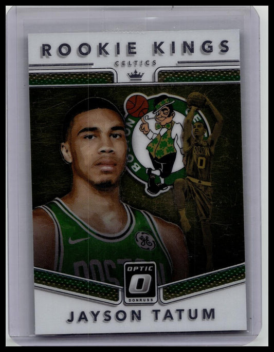 2017-18 Panini Donruss Optic Rookie Kings Jayson Tatum #3 RC