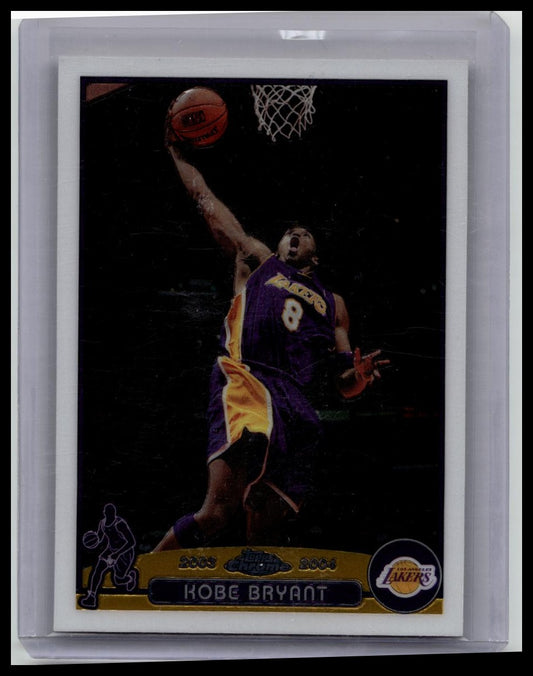 KOBE BRYANT 2004 TOPPS CHROME LAKERS #36