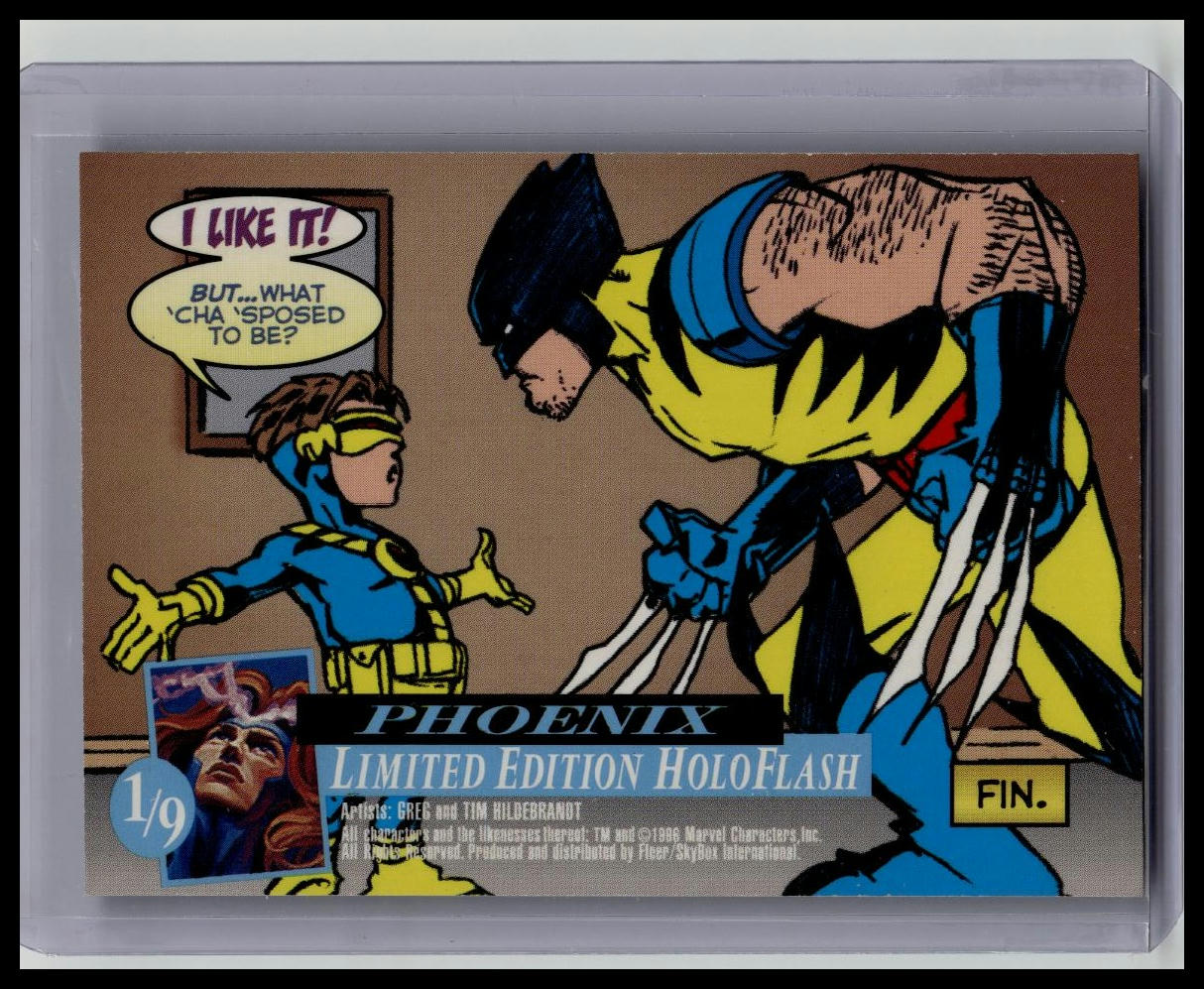 1994 Fleer Ultra X-Men – Phoenix HoloFlash (1/9)