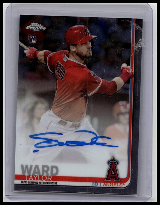 2019 Topps Chrome TAYLOR WARD RC Auto Rookie Autographs