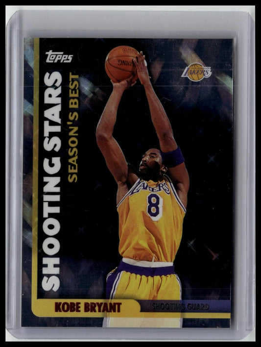 1999-00 Topps Season's Best Shooting Stars Kobe Bryant #SB19 HOF