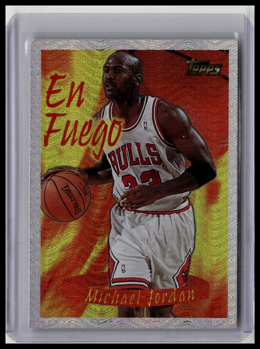 1996-97 Topps - Season's Best En Fuego Michael Jordan #1