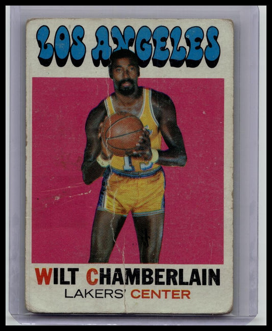 1971-72 Topps - Wilt Chamberlain #70 Vintage