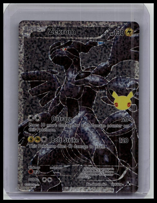 Zekrom 114/114 Pokemon TCG Celebrations: Classic Collection