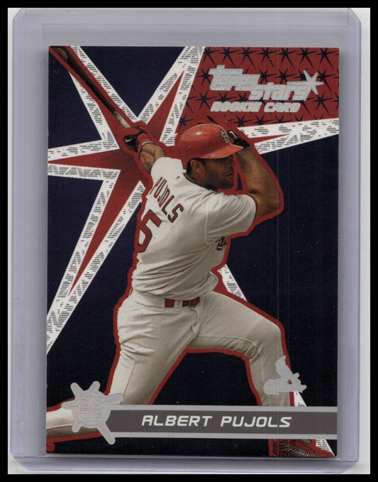 2001 Topps Stars Albert Pujols Rookie RC