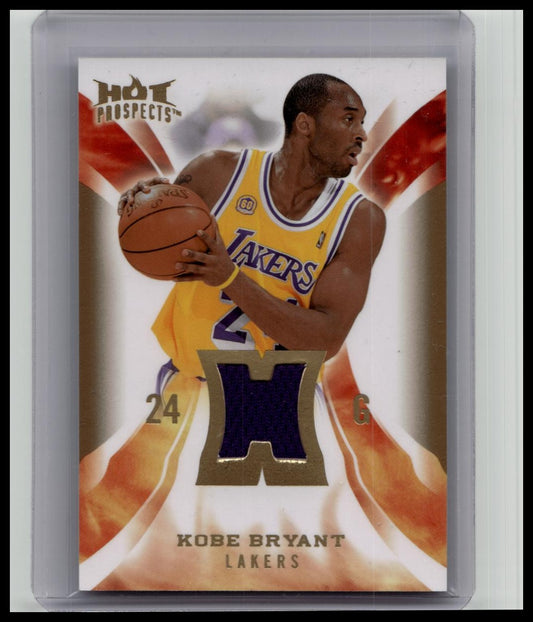 2008-09 Fleer Hot Prospects - Kobe Bryant Hot Materials Jersey #HM-KB