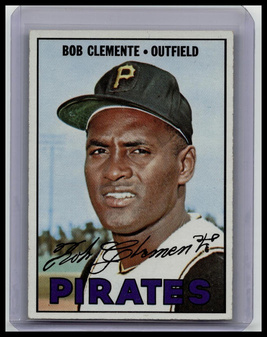1967 Topps #400 Roberto Clemente Pittsburgh Pirates HOF