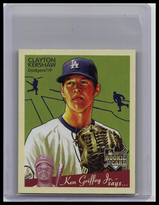 2008 Upper Deck Goudey - Clayton Kershaw Rookie #75 Mini Red Back (RC)