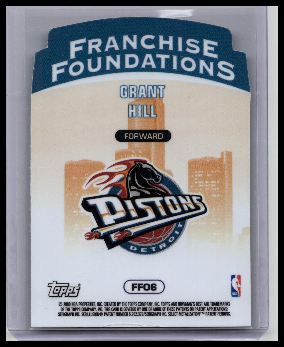 1999-00 Bowman's Best Franchise Foundations Grant Hill #FFO6