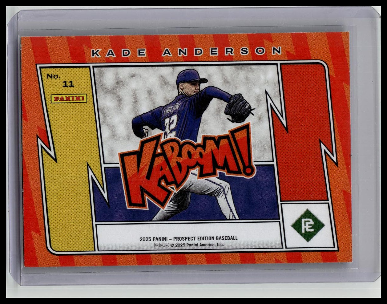 2025 Panini Prospect Kade Anderson KABOOM!