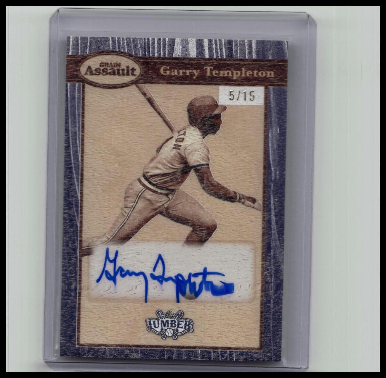 2025 Leaf Lumber - Grain Assault Garry Templeton #GA-GT1 Auto /15