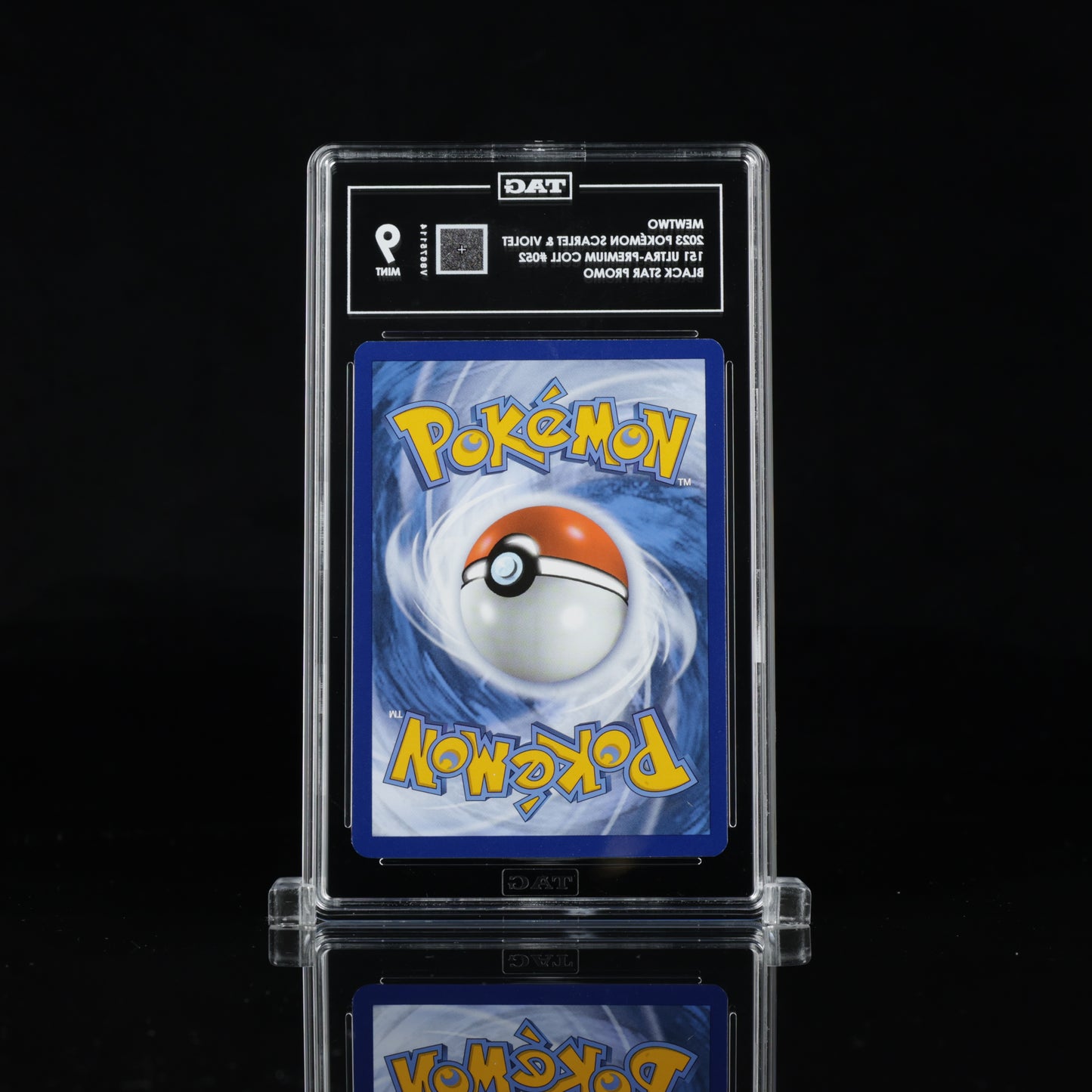MEWTWO 2023 POKÉMON SCARLET & VIOLET BLACK STAR PROMOS #052 TAG 9