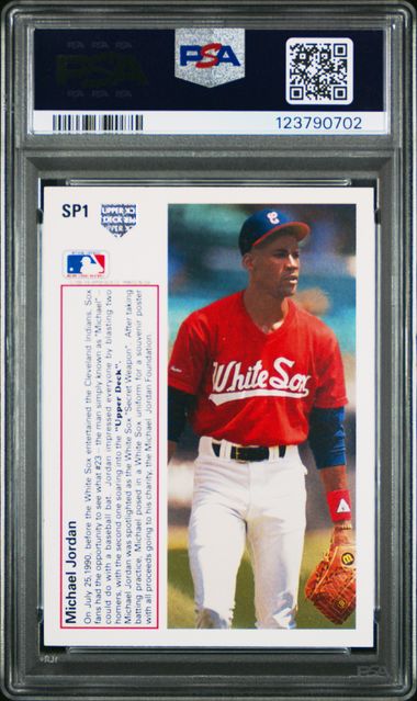 1991 Upper Deck Michael Jordan #SP1 PSA 10 GEM MINT
