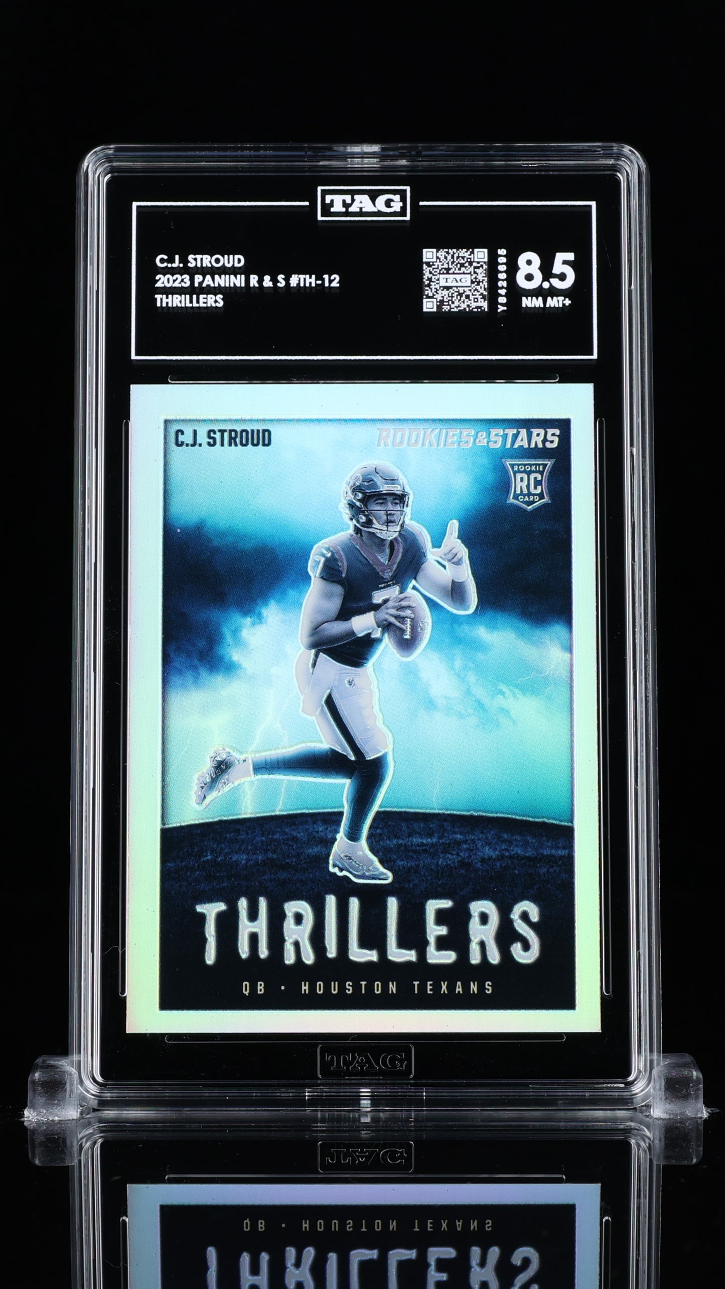 C.J. STROUD 2023 PANINI ROOKIES & STARS #TH-12 THRILLERS