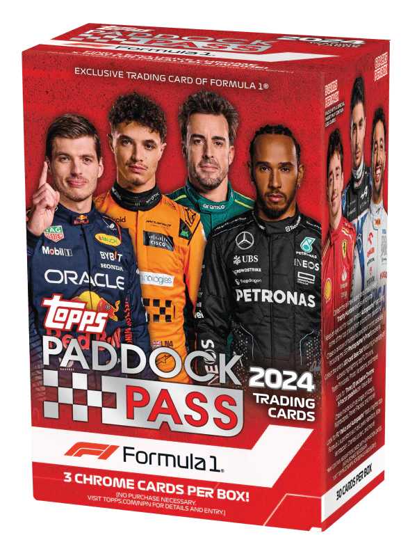 2024 Topps Paddock Pass F1 Formula 1 Racing Blaster Box