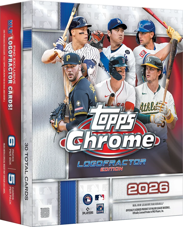 2026 Topps Chrome Baseball Logofractor Edition
