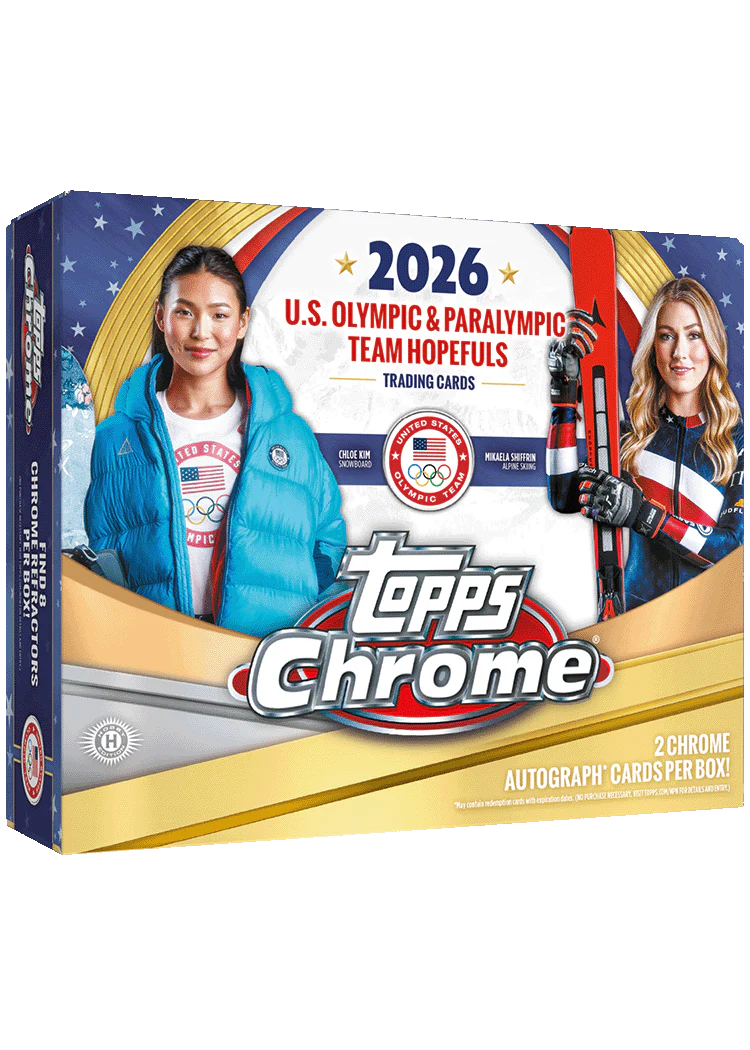 2026 Topps Chrome U.S. Winter Olympics & Paralympic Team Hopefuls Hobby Box