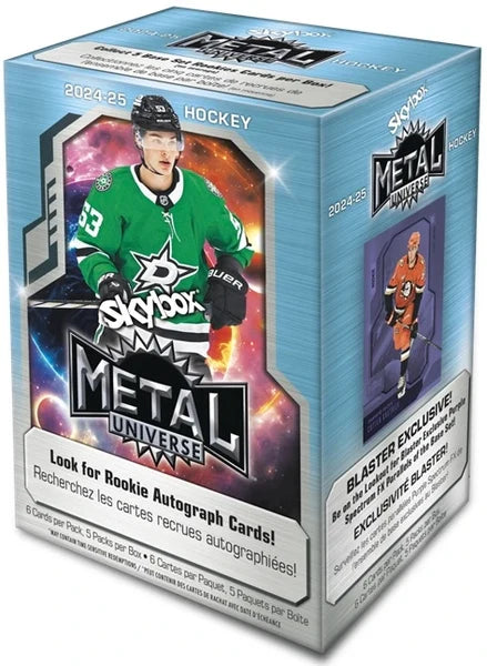 2024-25 Metal Universe Hockey Blaster Box box image
