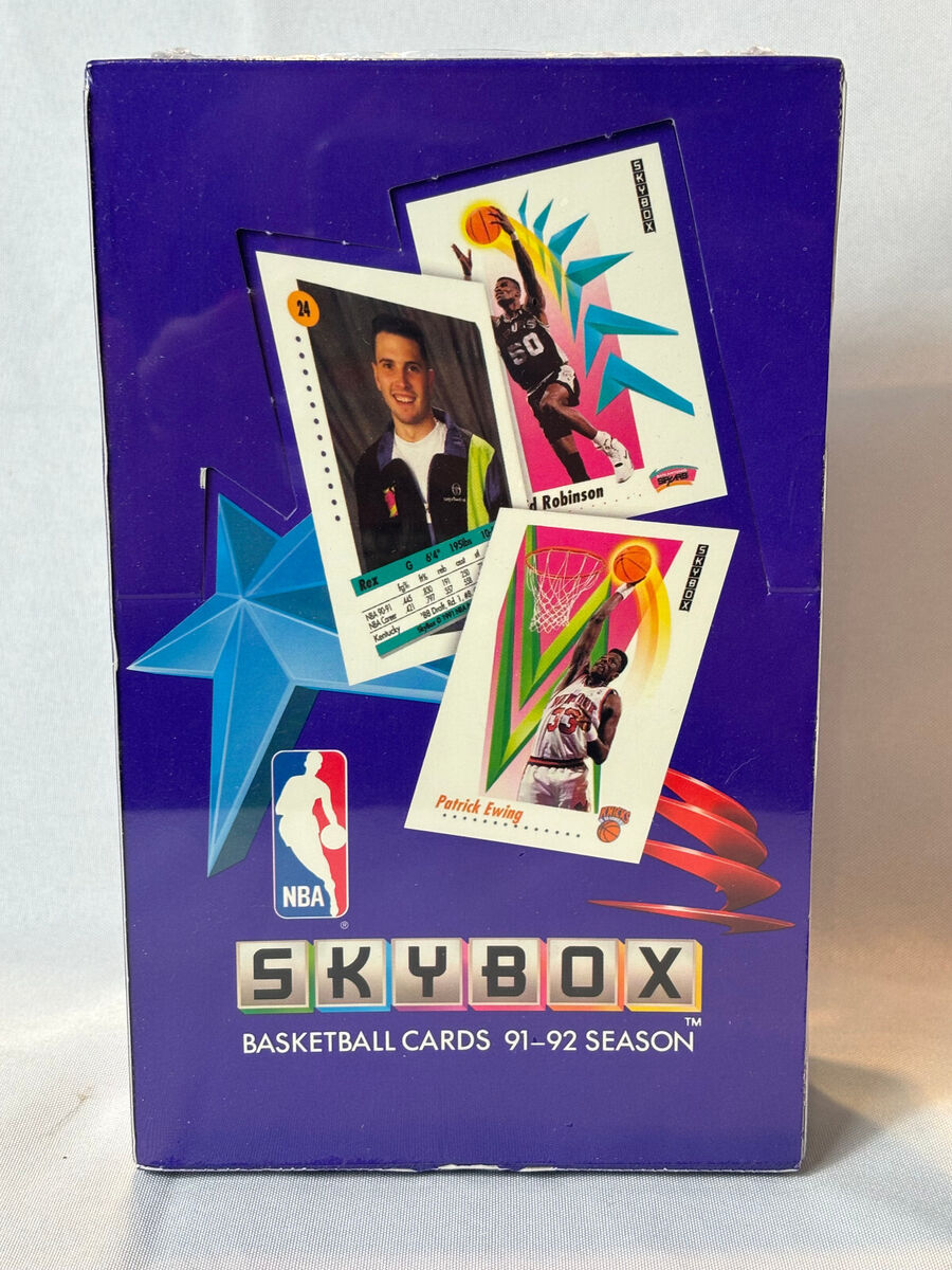 1991-92 Skybox Series 1 Basketball Hobby Box with (36) Packs