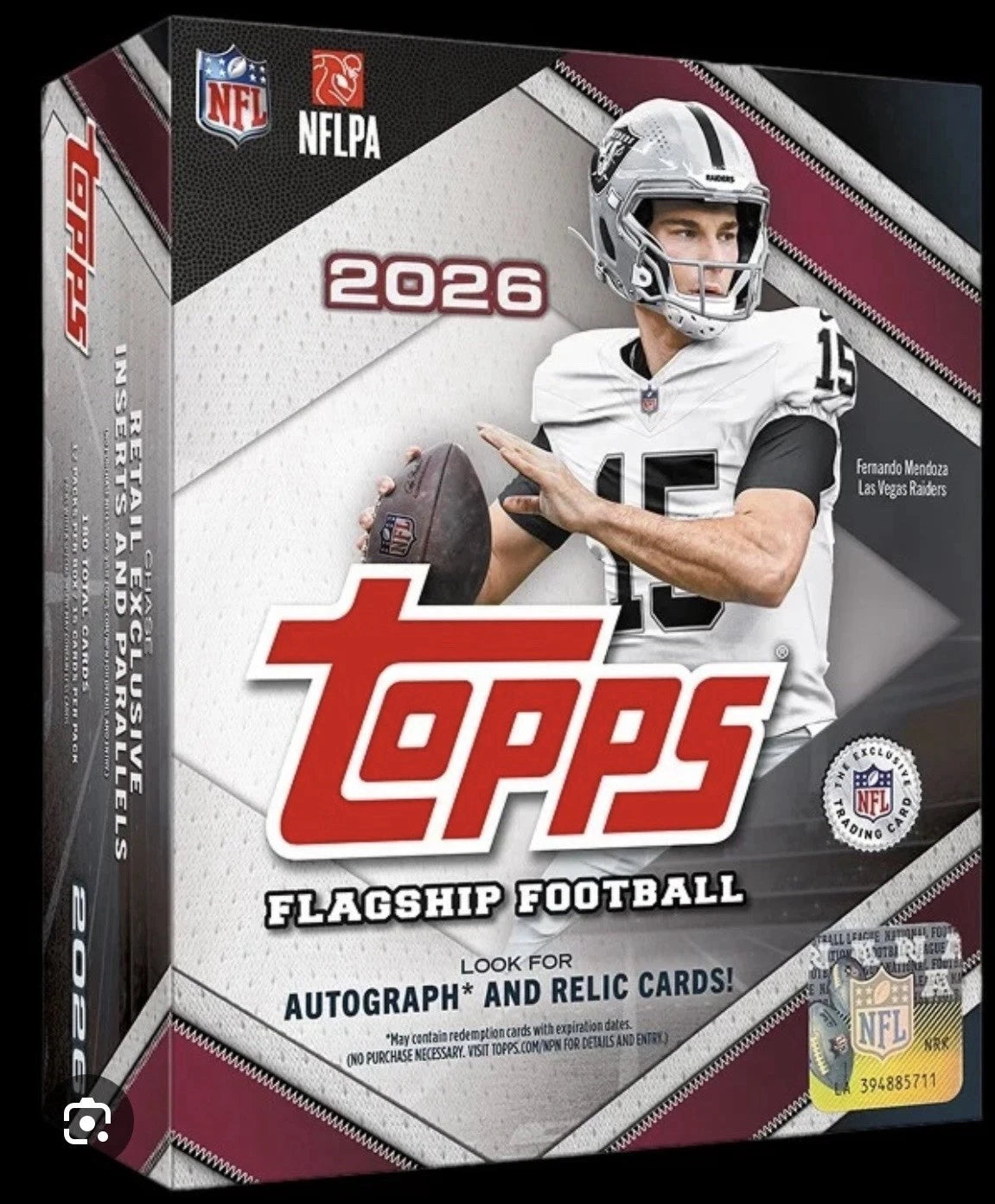 2026 Topps Flagship Football Mega Box