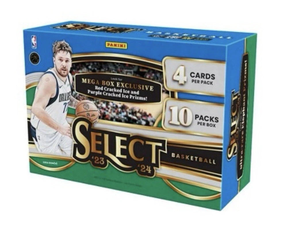 2023-24 Panini Select Basketball Mega Box Red Ice