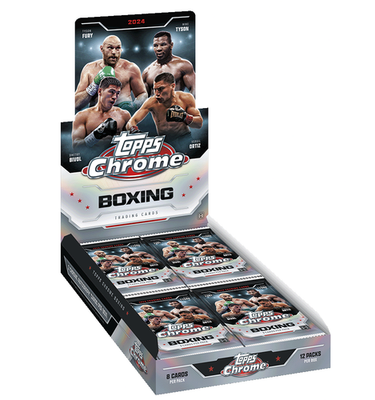 2025 TOPPS CHROME TOP RANK BOXING HOBBY