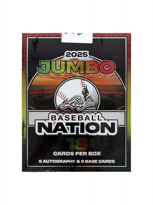 2025 LEAF BASEBALL NATION HOBBY JUMBO BOX