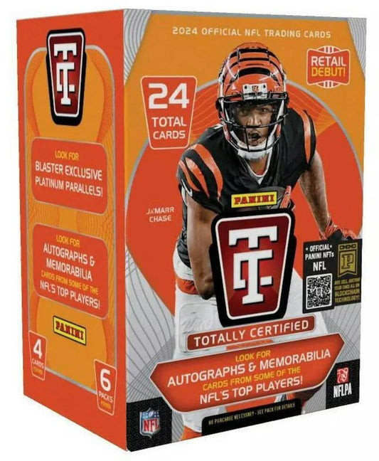 2024 Panini Totally Certified Football Blaster Box