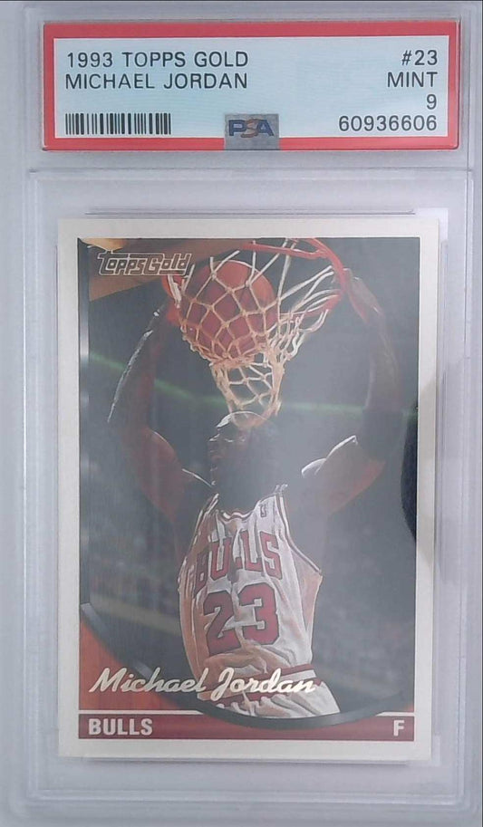 1993-94 Topps Gold Michael Jordan #23 HOF Chicago Bulls PSA 9