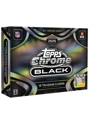Topps Chrome Black 2025 Football Hobby Box