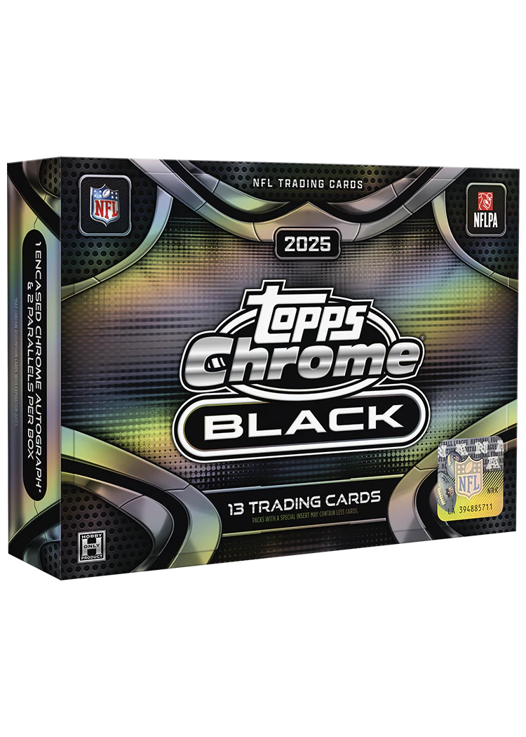 Topps Chrome Black 2025 Football Hobby Box