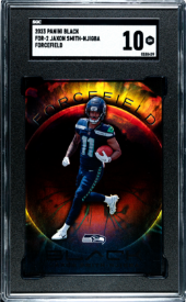 2023 Panini Black Forcefield Jaxon Smith Njigba Rookie Case Hit Seahawks SSP JSN SGC 10