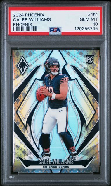 2024 PANINI PHOENIX #151 CALEB WILLIAMS PHOENIX PSA 10
