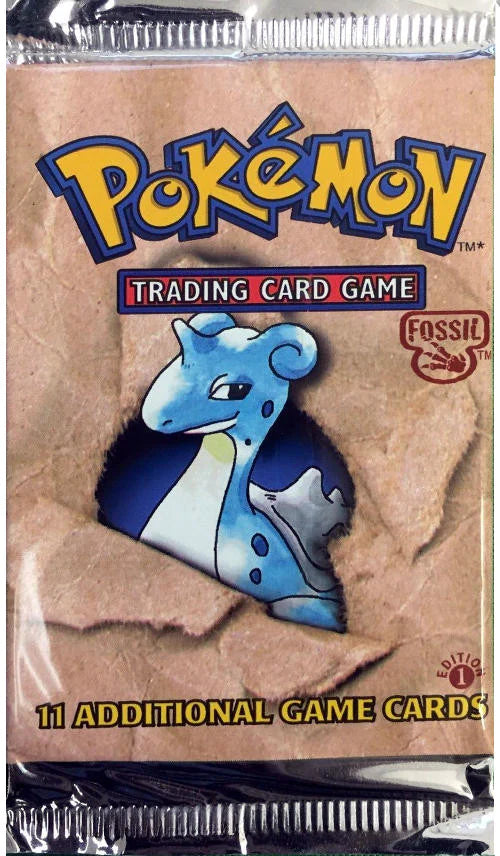 Pokémon Fossil (1st Edition) Booster Pack [11 Cards]